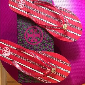 Tory Burch flip flop sandals